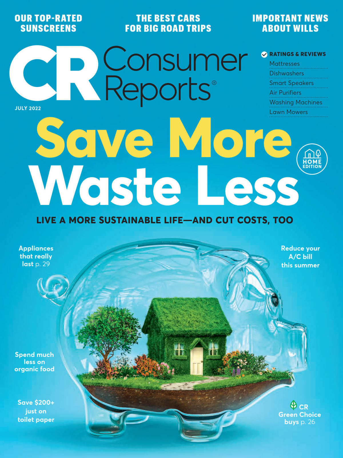 Consumer Reports 消费者报告杂志 2022年7月刊下载